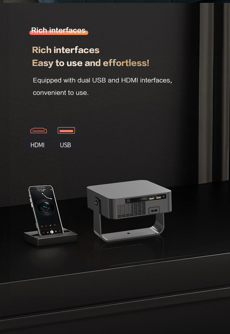 INNOVATIVE SkyBeam Home Cinema Projector