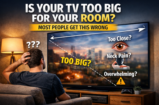 Your TV Might Be Too Big for Your Room (Here’s How to Tell)