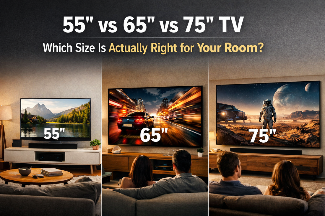 55 vs 65 vs 75-Inch TV: Which Size Is Right for Your Room?