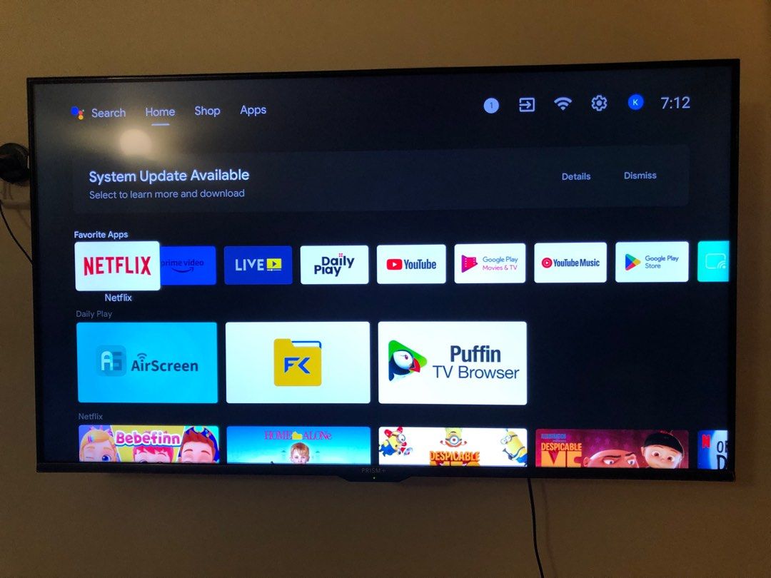 prism TVs - used