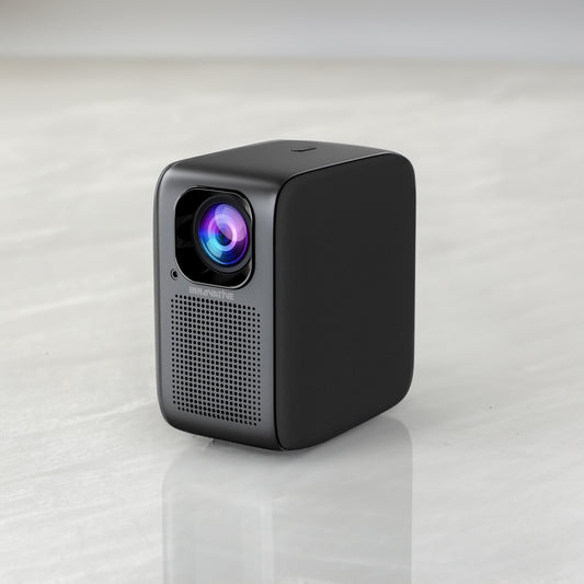 Super Short Throw Home Cinema Projector with High Brightness, inbuilt Netflix, YouTube, Awesome Dual Bass Speakers & Bluetooth Audio -Innovative Zen 6 Smart HD1080P