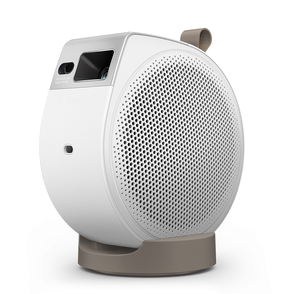 BenQ GV32 projector on white background