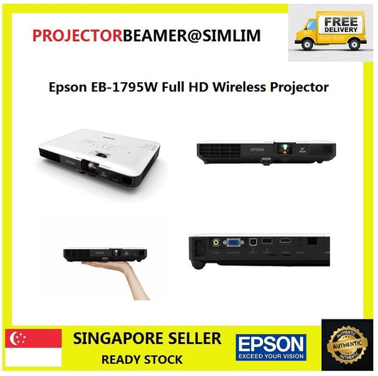 Epson EB-1795W Full HD Wireless Ultra Portable Projector