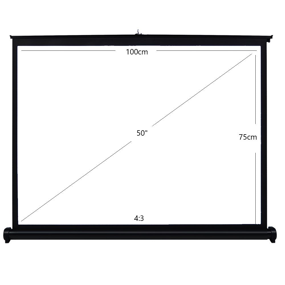 50inch Portable Table Top Projector Screen – ProjectorBeamer