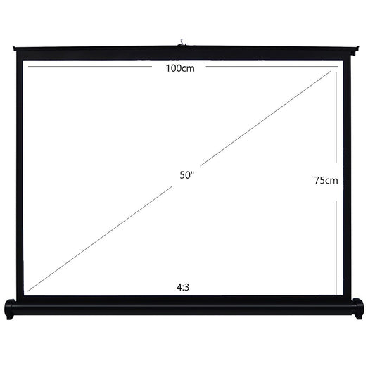 50inch Portable Table Top Projector Screen