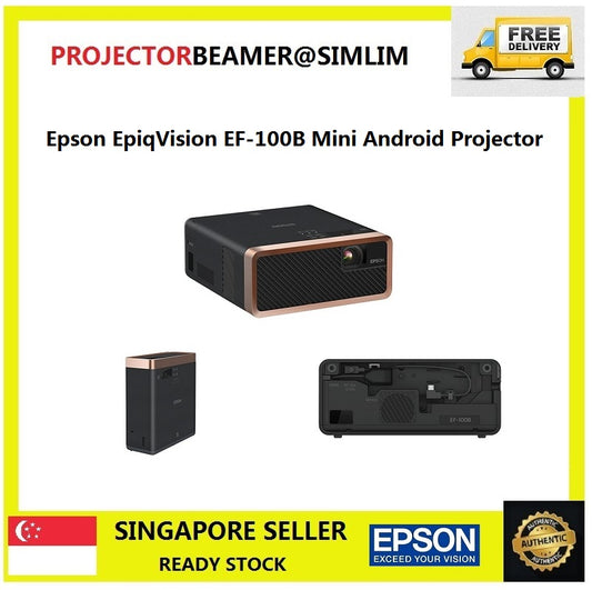 Epson EpiqVision EF-100B Mini Android Laser Projector