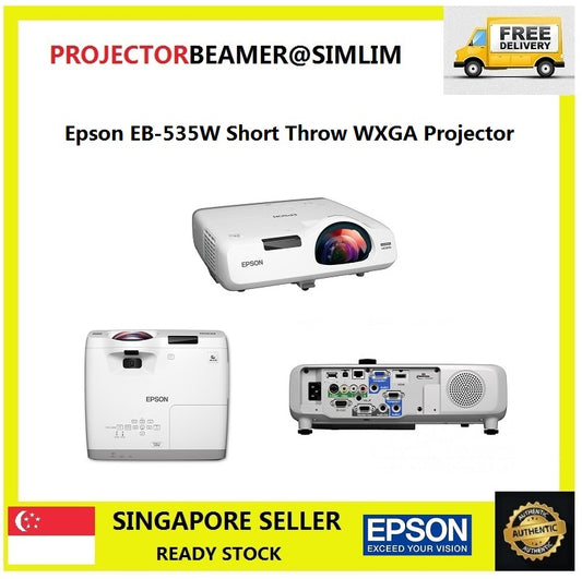 Epson EB-535W Short Throw WXGA Projector