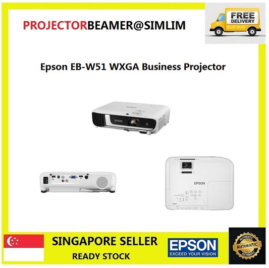 Epson EB-W51 WXGA Business Projector