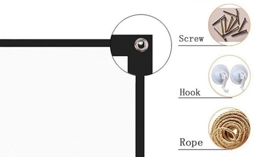 120inch 16:9 Fabric Canvas Projector Screen
