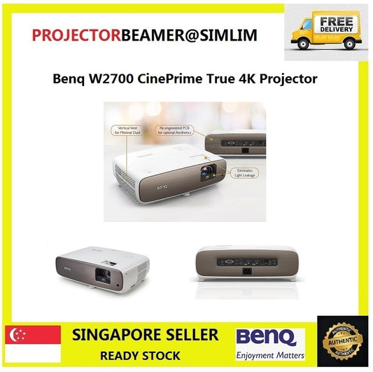 BenQ W2700 CinePrime True 4K Projector